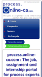 Mobile Screenshot of process.online-ca.com