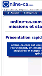 Mobile Screenshot of online-ca.com