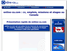 Tablet Screenshot of online-ca.com